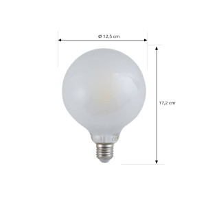 LUUMR Slimme LED lamp mat E27 G125 7W Tuya WLAN CCT