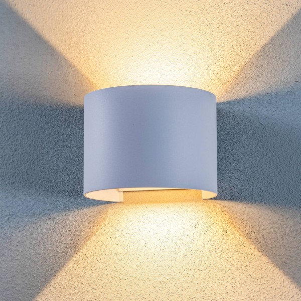 Lindby led buitenwandlamp nivar