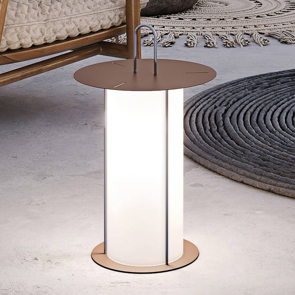 Modo luce diogene led terraslamp accu roest