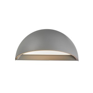 Nordlux Arcus Smart LED buitenwandlamp, grijs