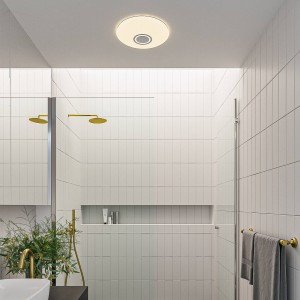 Nordlux LED plafondlamp DJay Smart CCT met luidspreker