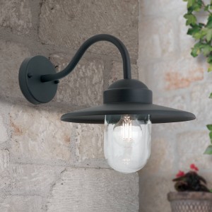 ORION Buitenwandlamp Edward in vintage-stijl antraciet