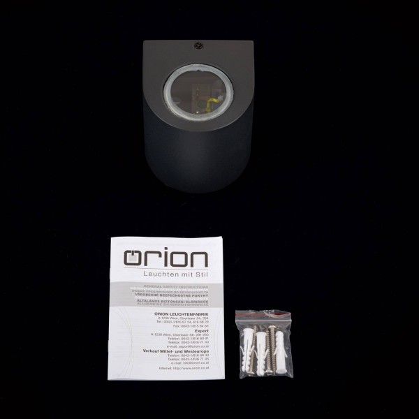 Orion buitenwandlamp laurenz downlight 3