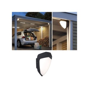 Paulmann Ikosea sensor-buitenwandlamp LED 3.000K