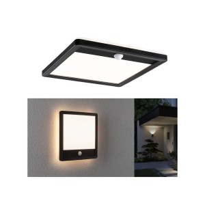 Paulmann Lamina sensor-wandlamp 830 hoekig zwart