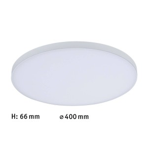 Paulmann Velora LED paneel, Ø 40cm, wit, 3.000K