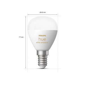 Philips Hue White Ambiance E14 5,1W 470lm 2/set