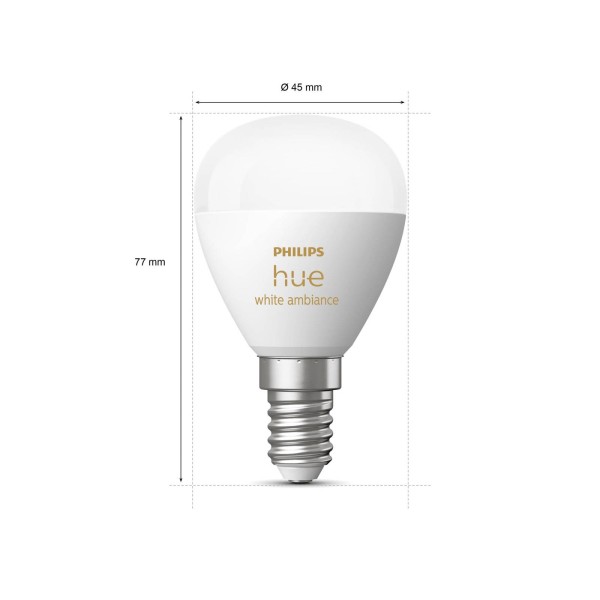 Philips hue white ambiance e14 5