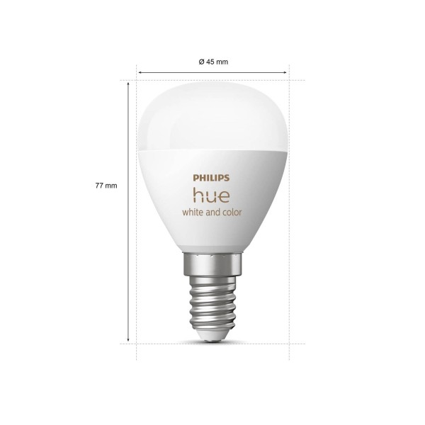 Philips hue white&color ambiance e14 5