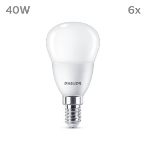 Philips LED lamp E14 4,9W 470m 2.700K mat per 6