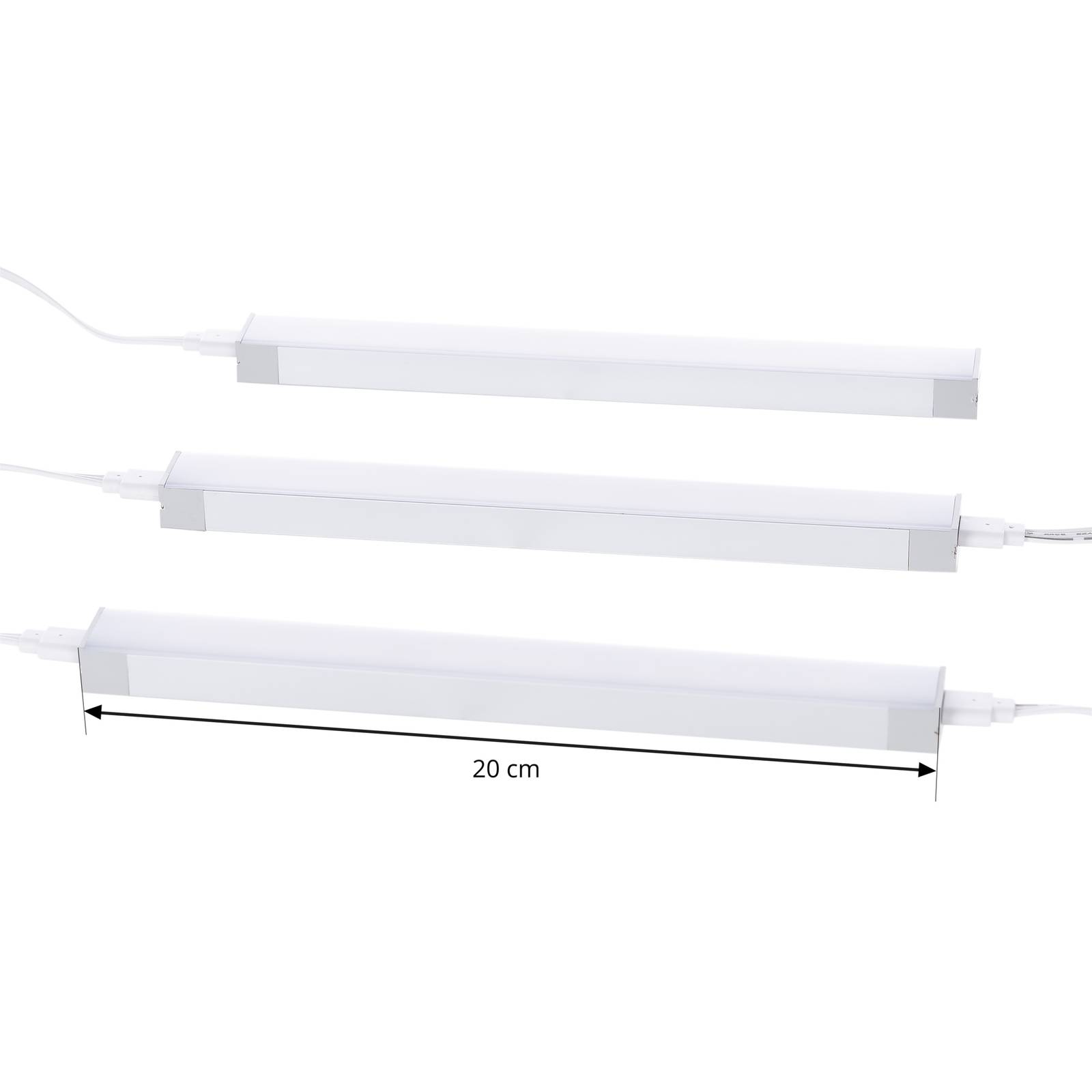 Prios esbena led meubelverlichting cct 20 cm 3/set