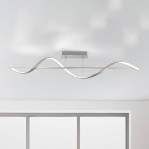 Q-Smart-Home Paul Neuhaus Q-Swing LED plafondlamp, staal