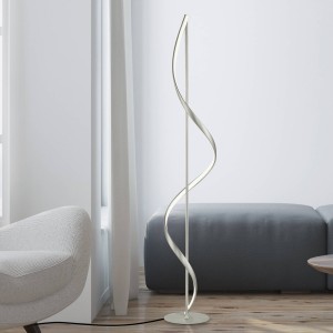 Q-Smart-Home Paul Neuhaus Q-Swing LED vloerlamp, staal