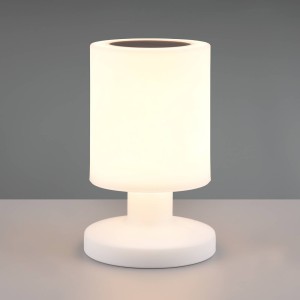 Reality Leuchten Silva LED tafellamp op zonne-energie met USB-oplaadfunctie