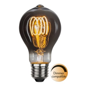 STAR TRADING LED lamp E27 2W 2.100K Heavy Smoke filament