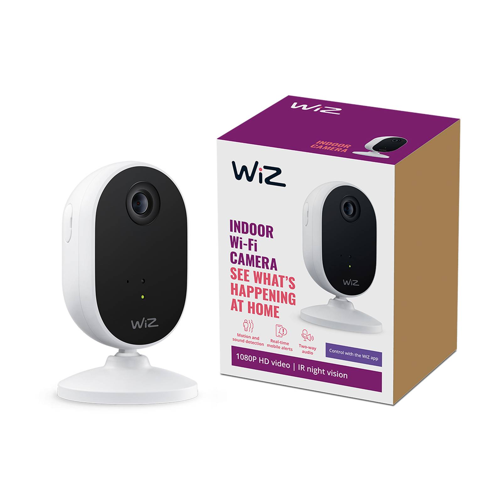 Wiz indoor security camera met wi-fi