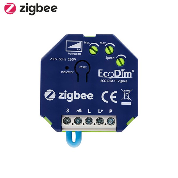 Ecodim zigbee inbouw smart led dimmer 0 250 watt f 3