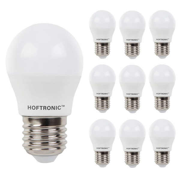 hoftronic 10x e27 led lamp 48 watt 470 lumen 4000k