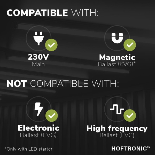 Hoftronic 10x led t8 g13 tl buis 120 cm vsa geschi 11