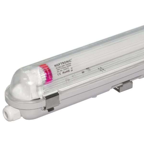 hoftronic 10x led t8 tl armatuur ip65 150 cm 6000k