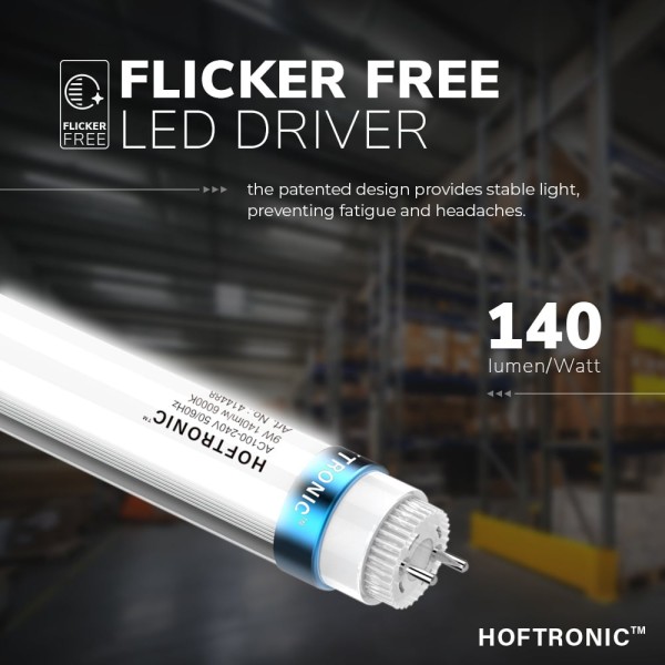 Hoftronic 10x led tl buis 60 cm 9 watt 1260 lumen 2