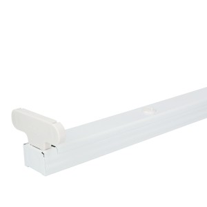 HOFTRONIC 20x LED armatuur 150 cm IP20 geschikte voor droge ruimtes dubbele uitvoering geschikt voor twee buizen