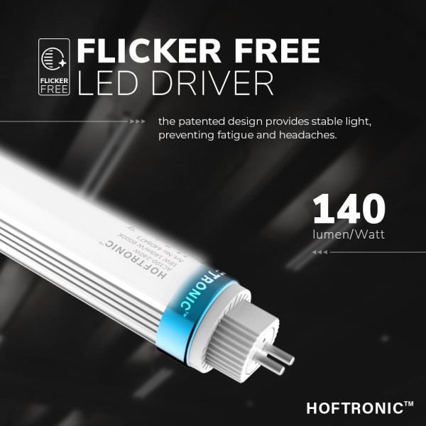 Hoftronic 25x led t5 g5 tl buis 115 cm 18 watt 252 5