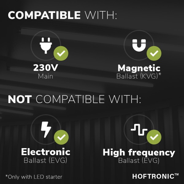 Hoftronic 25x led t8 g13 tl buis 120 cm vsa geschi 5