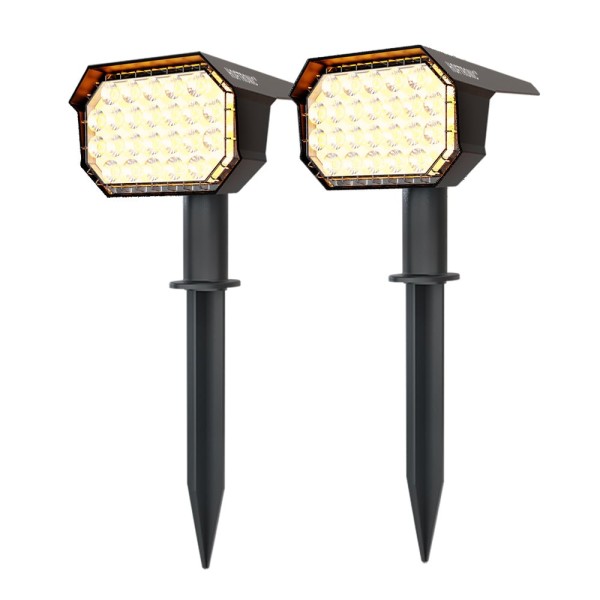 Hoftronic 2x kate led solar prikspot 3000k warm wi