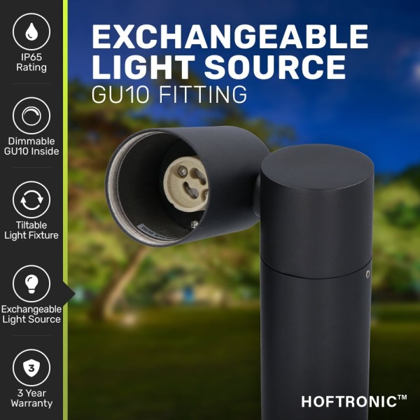 Hoftronic 3x pinero dimbare led prikspots gu10 270 6