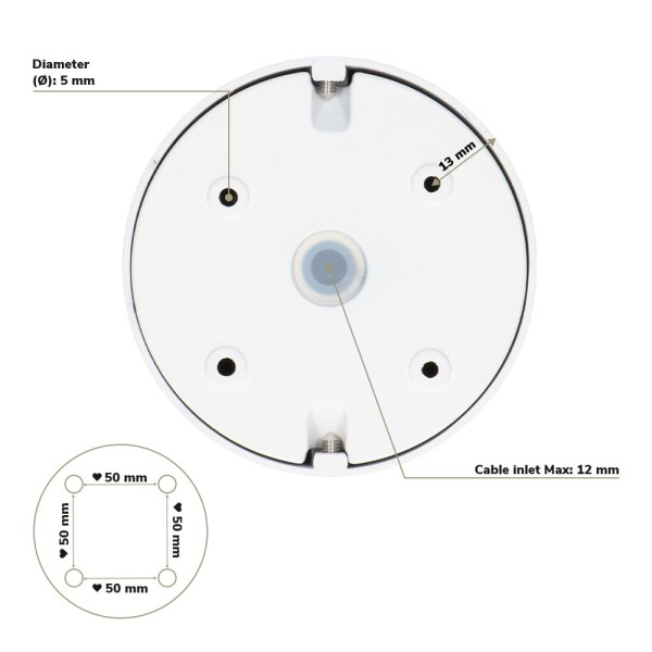 Hoftronic 4x dimbare led opbouwspot plafond ray wi 7