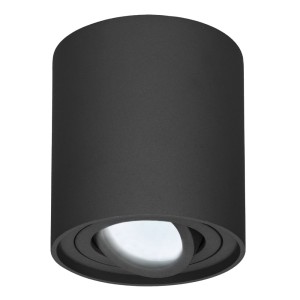 HOFTRONIC Dimbare LED Opbouwspot Ray Zwart 5W 6000K IP20 kantelbaar