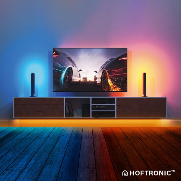 Hoftronic double radiance led bar rgb flow color l 1