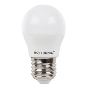 HOFTRONIC E27 LED Lamp – 2,9 Watt 250 lumen – 6500K daglicht wit licht – Grote fitting – Vervangt 35 Watt – G45 vorm