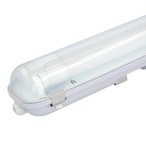 HOFTRONIC Ecoseries – LED TL armatuur 120cm dubbel IP65 – 6000K – 36W 7200lm (200lm/W) – Flikkervrij koppelbaar – T8 G13 fitting – Incl. 2x LED TL buis