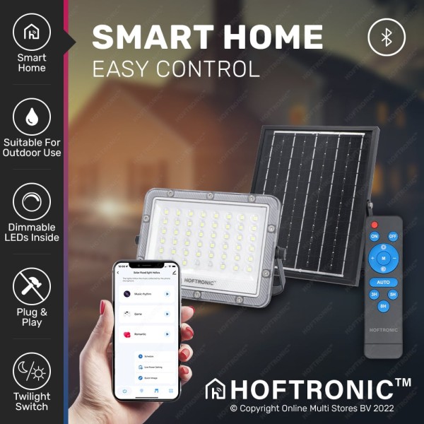 Hoftronic helios smart solar led breedstraler verv 1