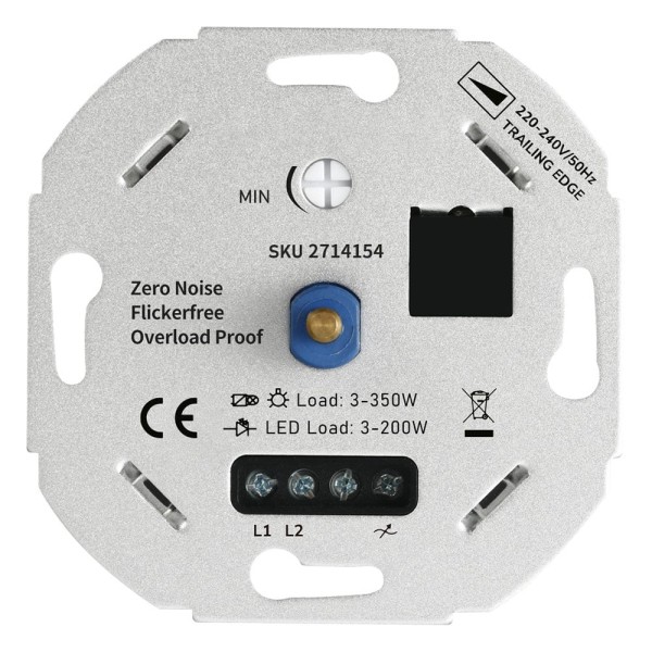 hoftronic led dimmer 3 200 watt geschikt voor fase