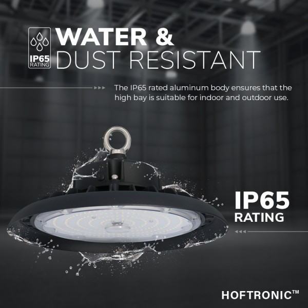 Hoftronic led high bay 150w 6000k ip65 lumileds 14 1