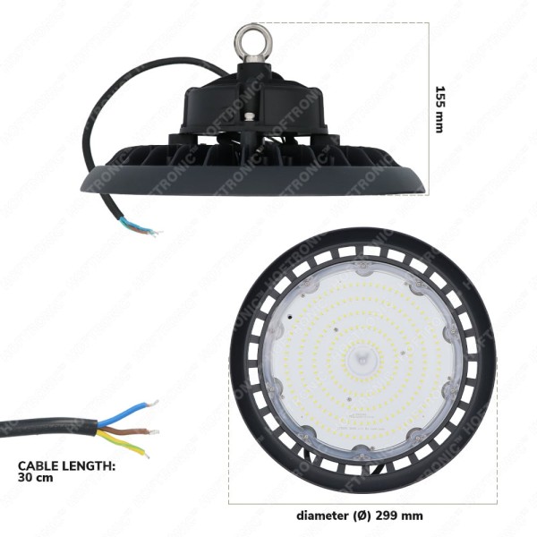 Hoftronic led high bay 150w 6000k ip65 lumileds 14 4