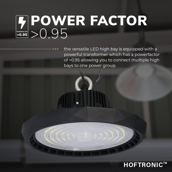 Hoftronic led high bay saturn 90w 120 ip65 dimbaar 5