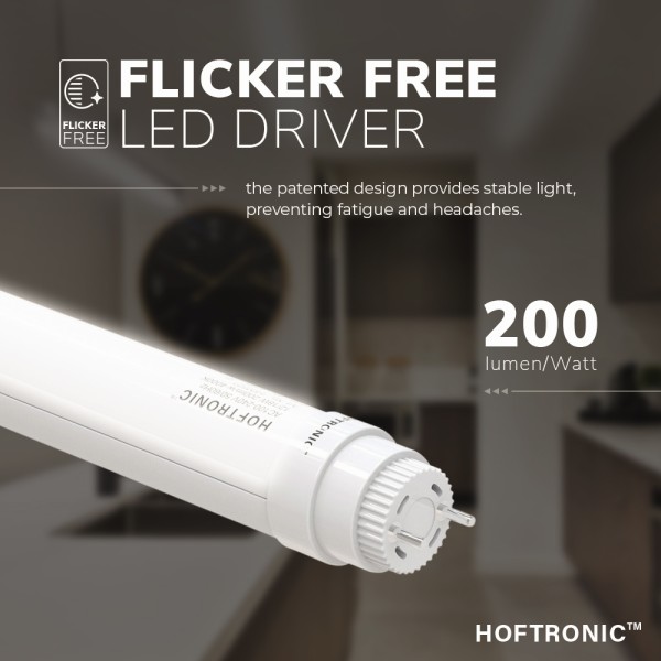 Hoftronic led t8 g13 tl buis 120 cm 12 18 watt 360 1