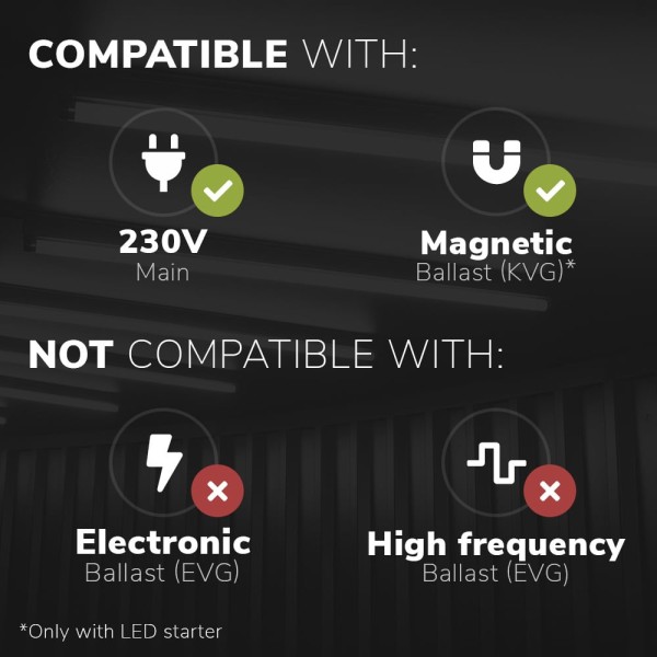 Hoftronic led t8 g13 tl buis 150 cm 20 24 watt 480 5