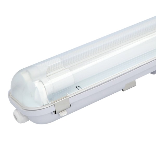 Hoftronic led t8 tl armatuur ip65 120 cm 3000k 18w 9