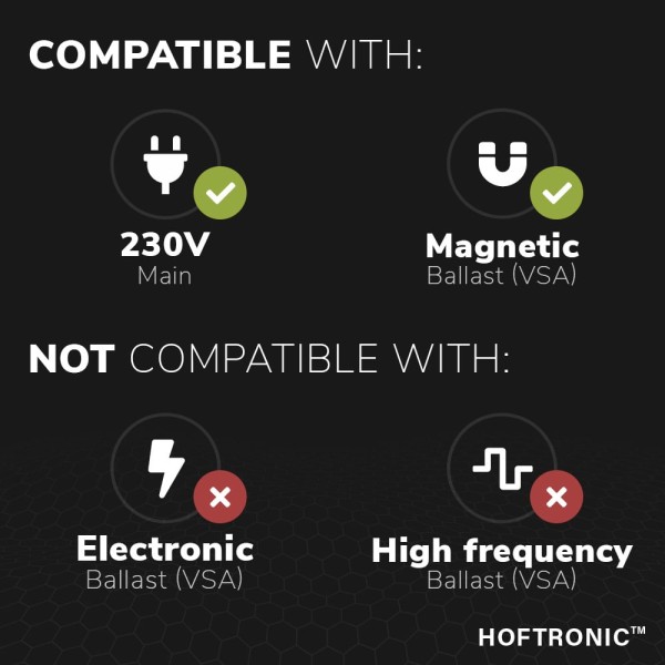 Hoftronic led tl armatuur 120 cm ip65 200lm w incl 2