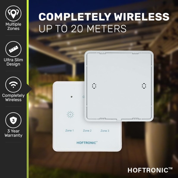 Hoftronic led touch dimmer 24ghz voor veranda verl 5