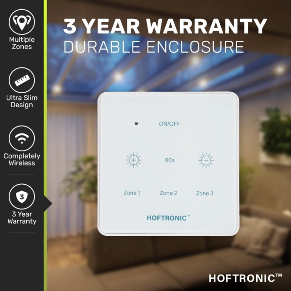 Hoftronic led touch dimmer 24ghz voor veranda verl 6