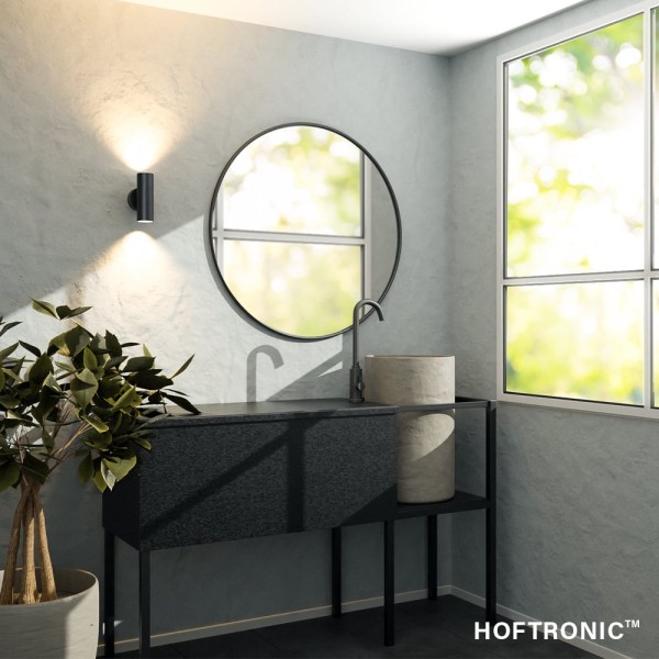 Hoftronic led wandlamp blenda gu10 rond up down li 4