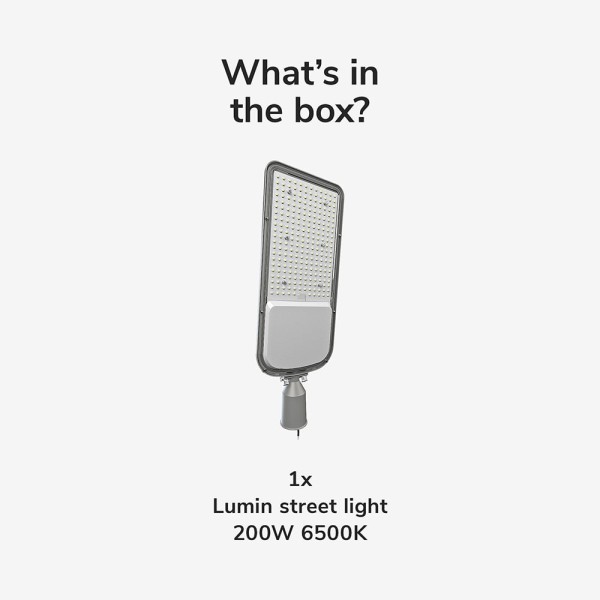 Hoftronic lumin led straatlamp straatlantaarn type 25