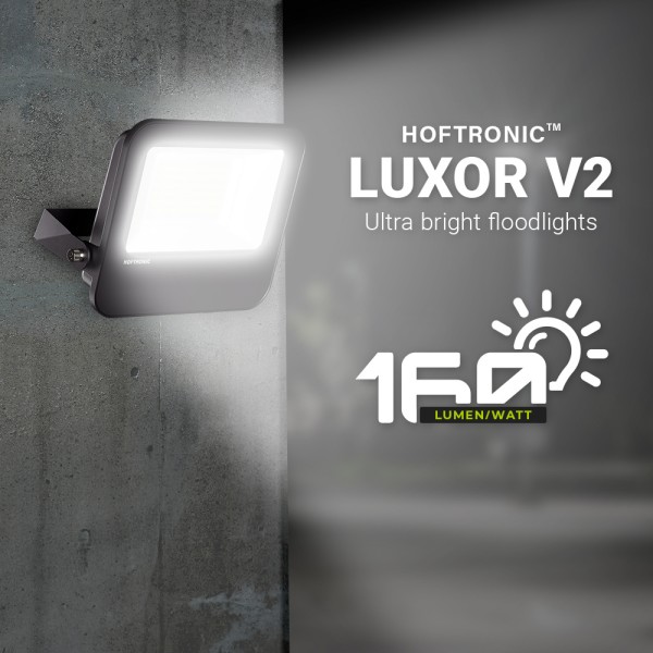 Hoftronic luxor v2 led breedstraler 50 watt 8000 l 3