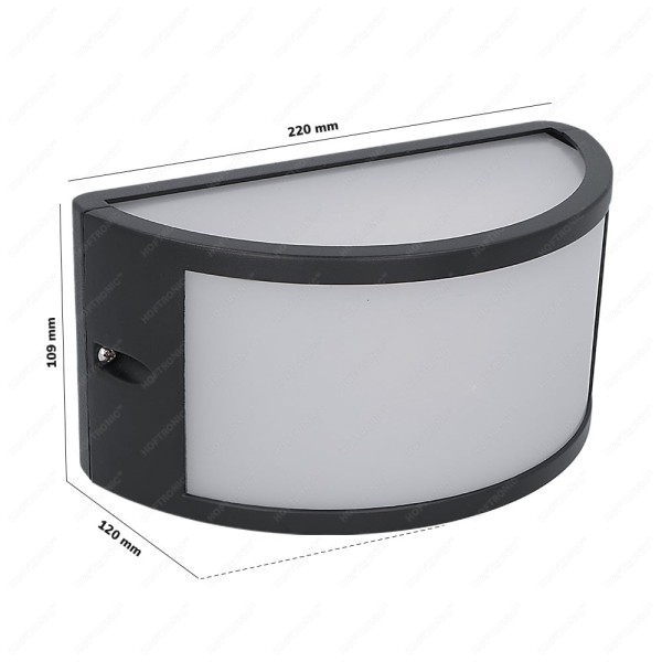 Hoftronic norton led wandlamp diffuus e27 fitting 5